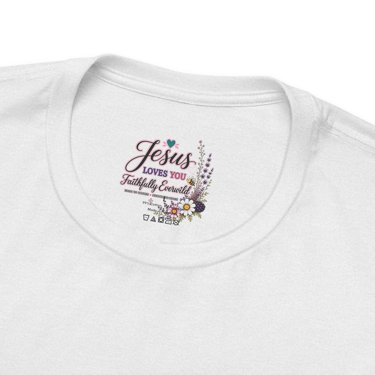 Fueled by Faith & Feed Buckets Tee-Philippians 4:19