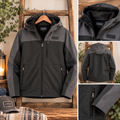 Cinch Men’s Two-Tone Charcoal Hooded Jacket