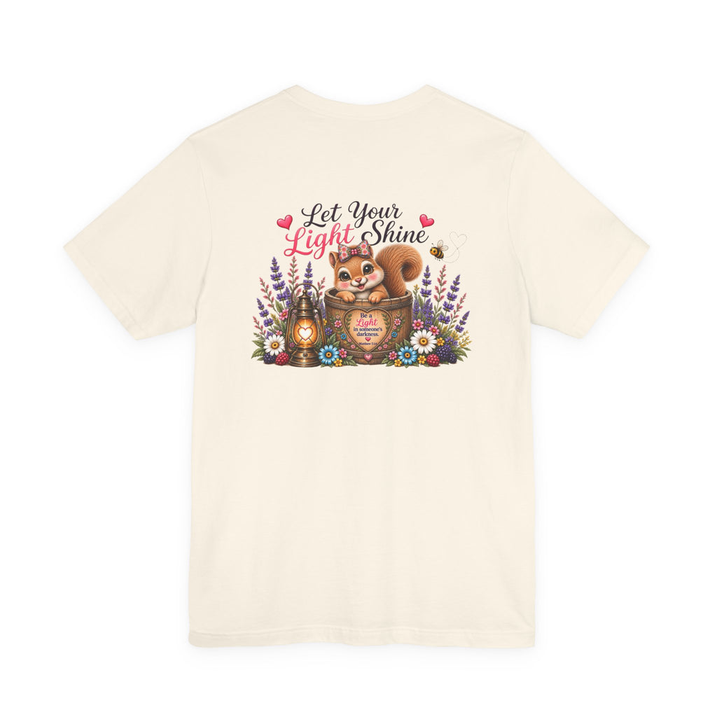 Let Your Light Shine Wildflower Tee | Matthew 5:14
