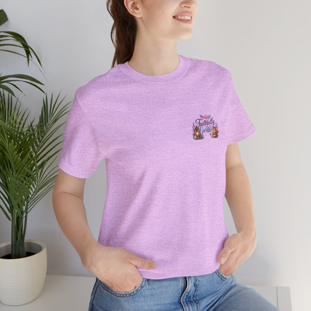 Let Your Light Shine Wildflower Tee | Matthew 5:14