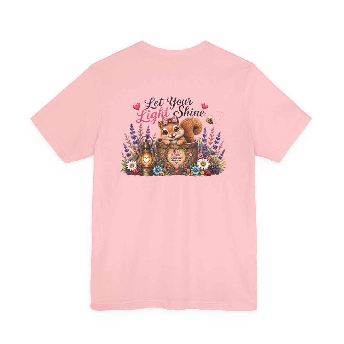 Let Your Light Shine Wildflower Tee | Matthew 5:14