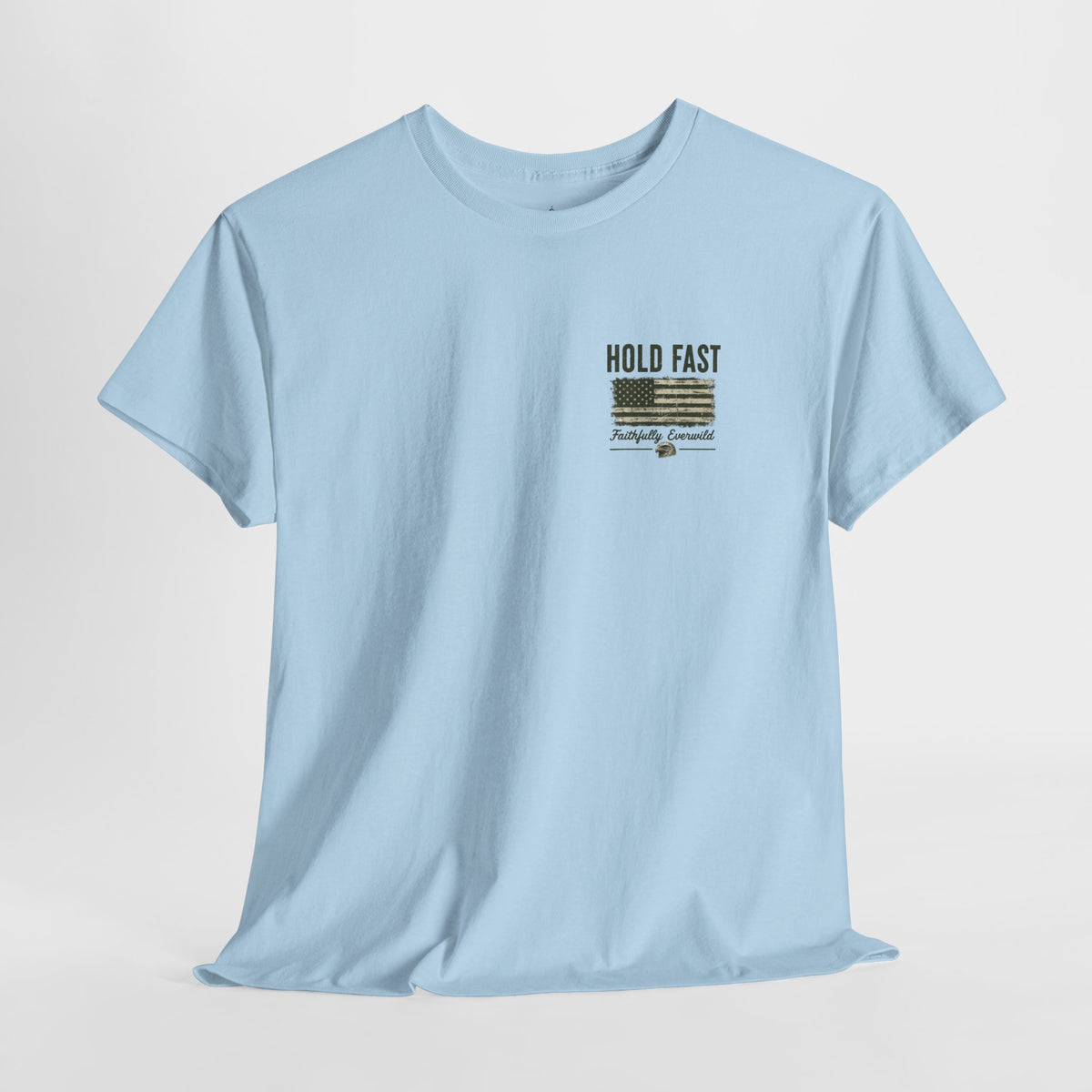 Never Give Up the Fight – Hold Fast Men’s Graphic Tee – Hebrews 10:23