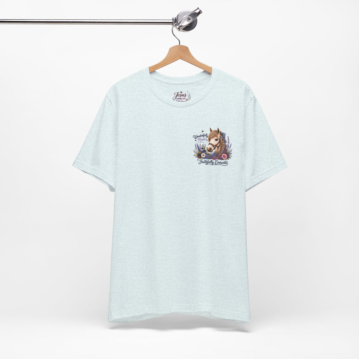 Wonderfully Made • Stand Out for His Glory Horse Tee | Psalm 139:14