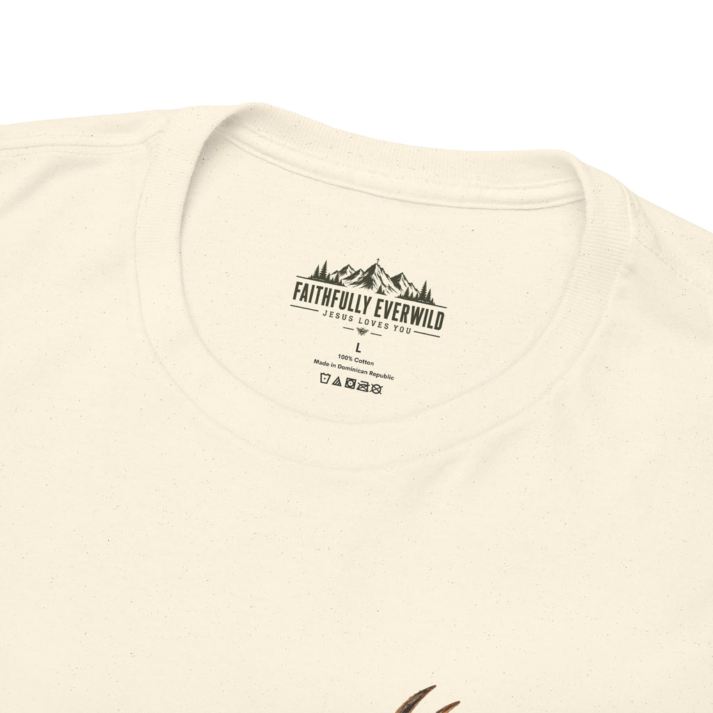 Hold Steady Bow Hunting Tee | Psalm 31:24