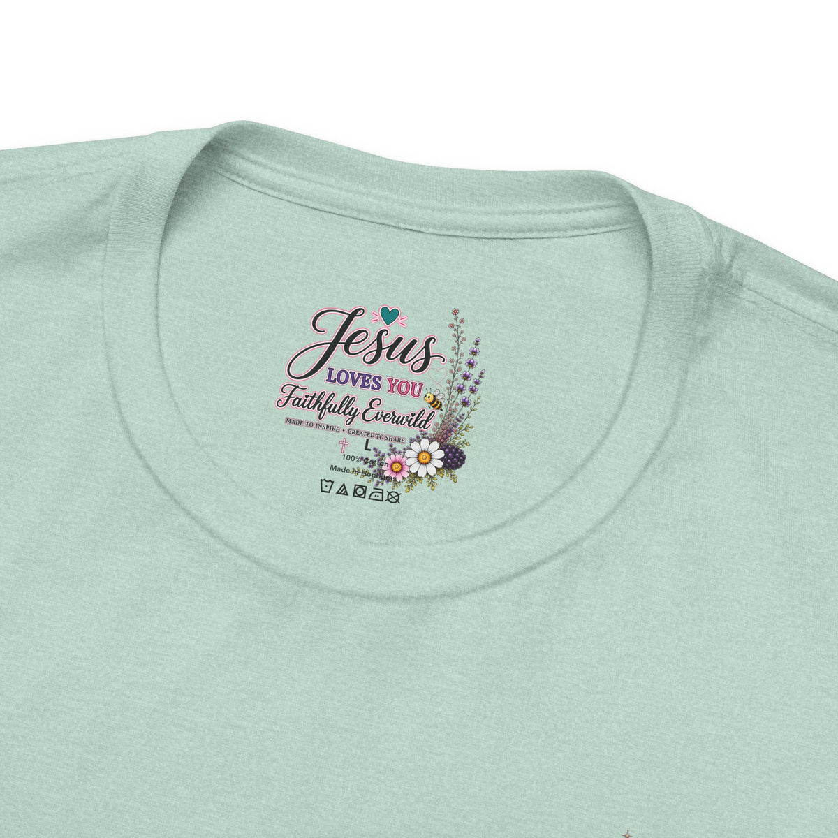 Why Fit In? God Made You to Stand Out Faith Tee