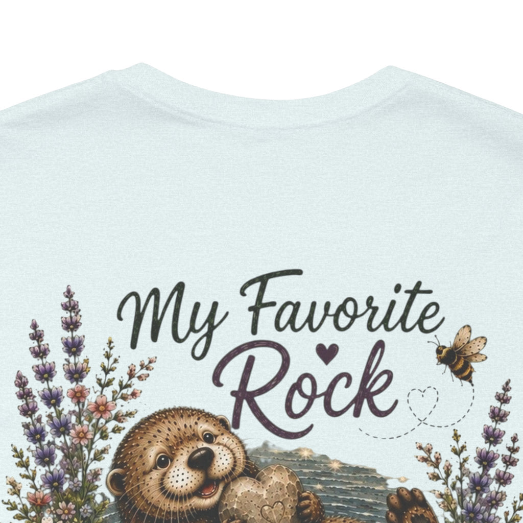 My Favorite Rock Otter Faith Shirt – Psalm 18:2 KJV