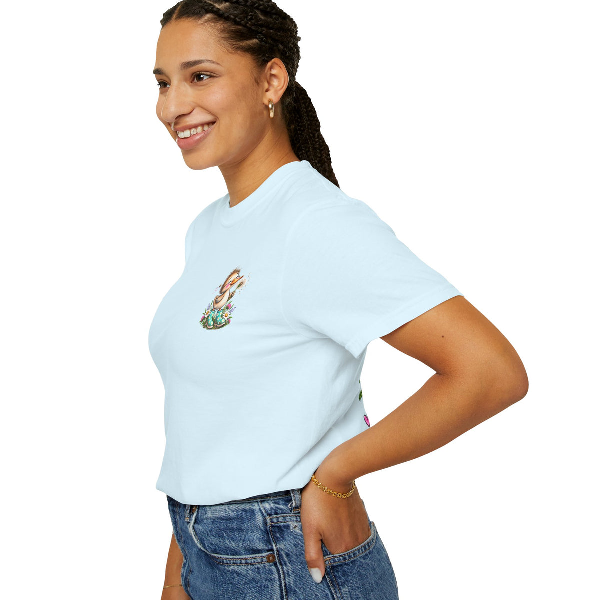 Waddle in His Joy Comfort Colors® Faith Tee | 1 Thessalonians 5:16 KJV