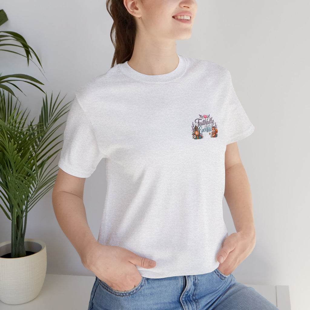 Let Your Light Shine Wildflower Tee | Matthew 5:14