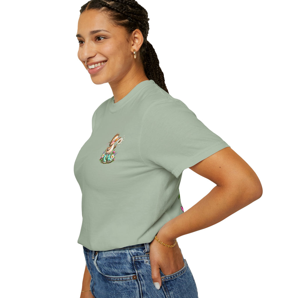Waddle in His Joy Comfort Colors® Faith Tee | 1 Thessalonians 5:16 KJV