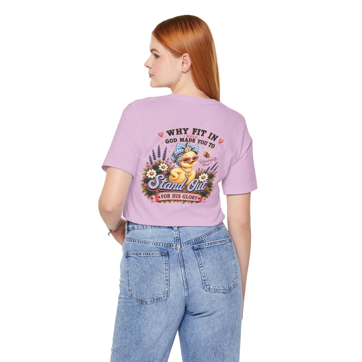 Made to Stand Out Duck Tee | Faith-Inspired Boutique T-Shirt | Faithfully Everwild
