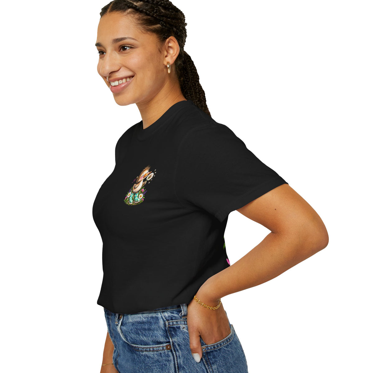 Waddle in His Joy Comfort Colors® Faith Tee | 1 Thessalonians 5:16 KJV