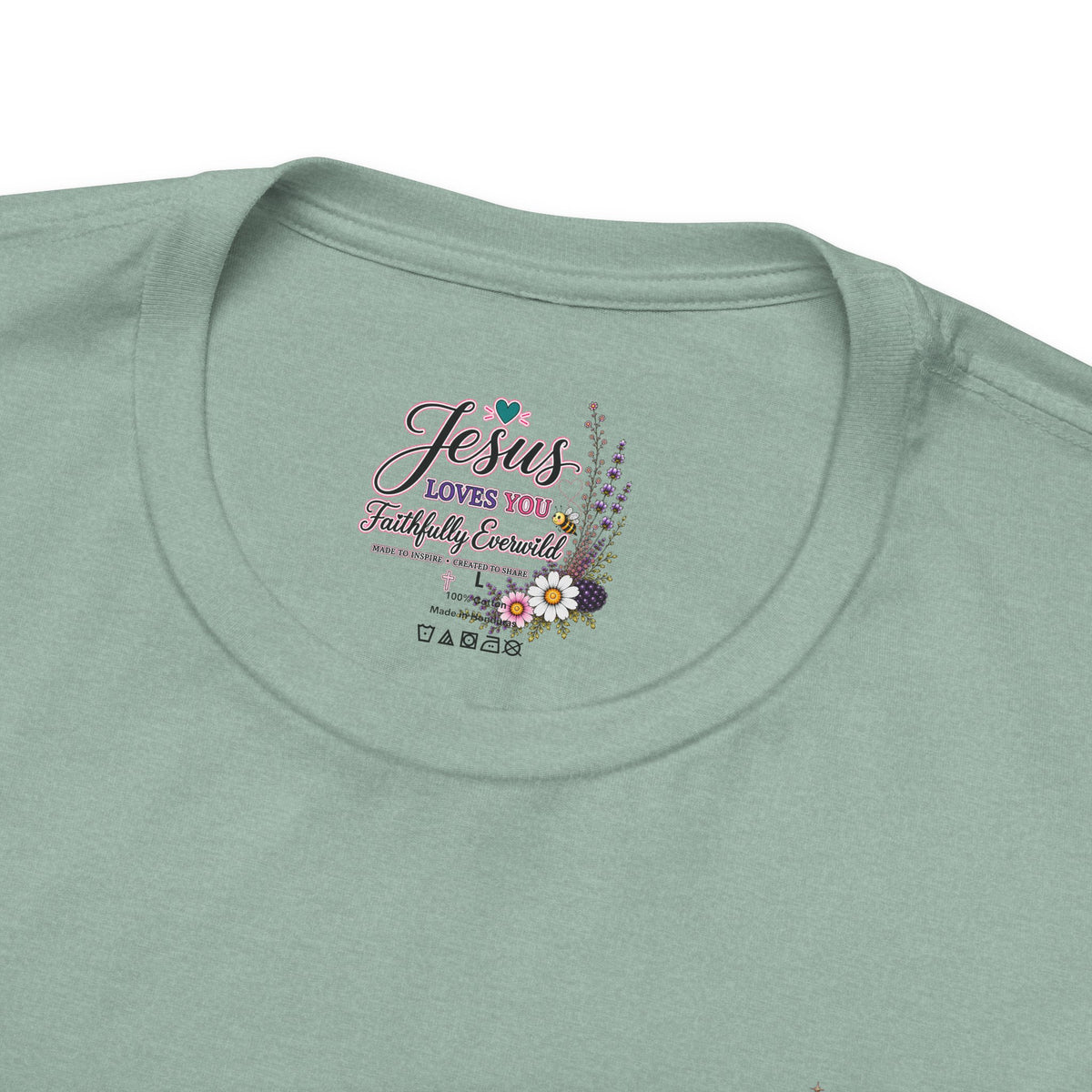 Why Fit In? God Made You to Stand Out Faith Tee