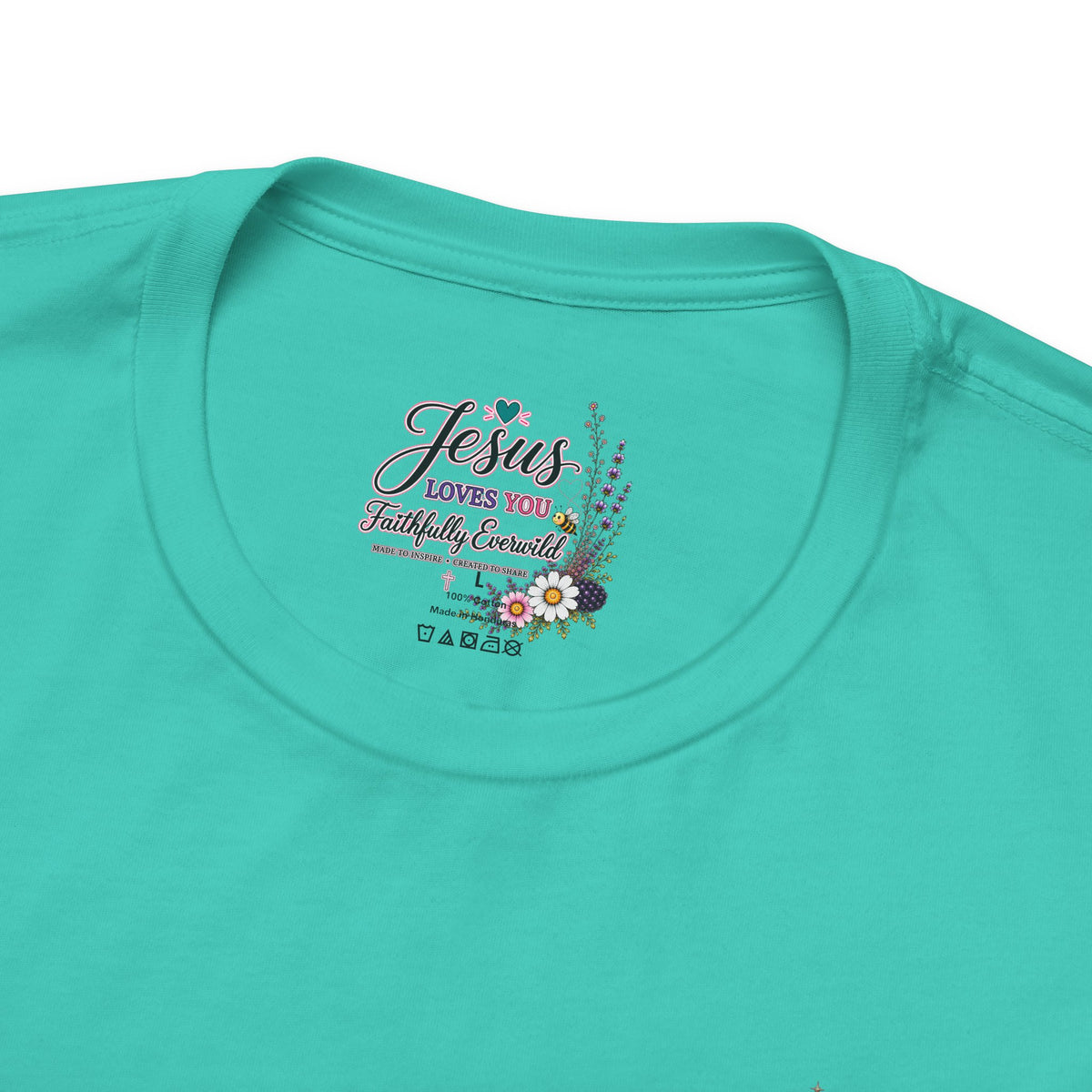 Why Fit In? God Made You to Stand Out Faith Tee