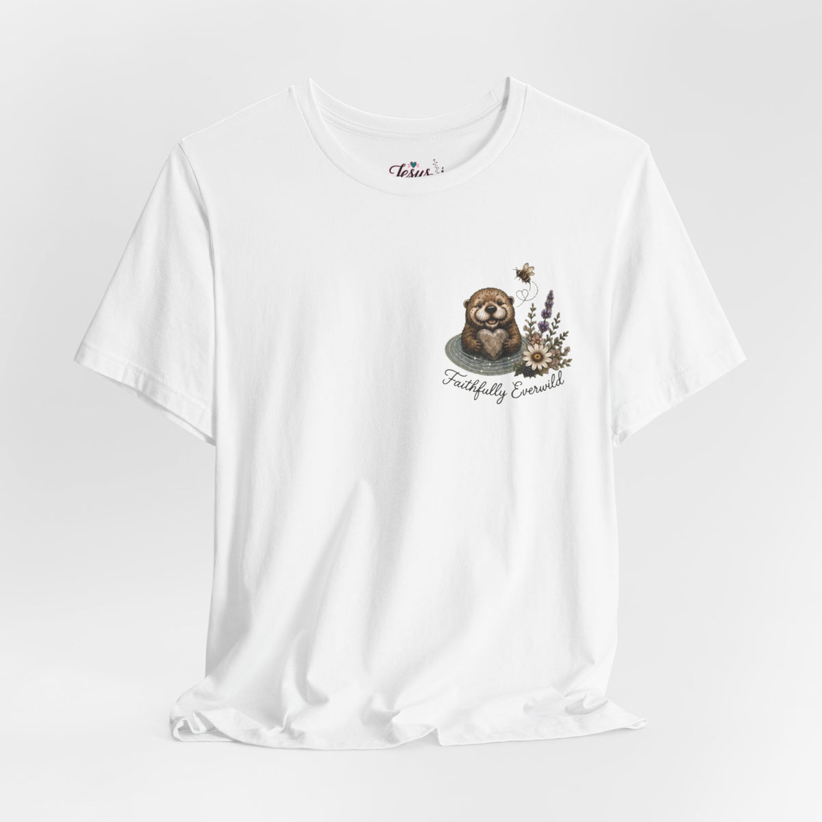 My Favorite Rock Otter Faith Shirt – Psalm 18:2 KJV