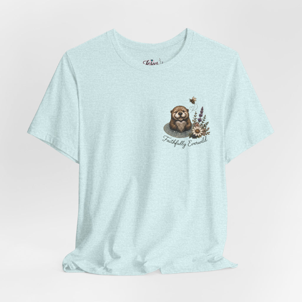 My Favorite Rock Otter Faith Shirt – Psalm 18:2 KJV