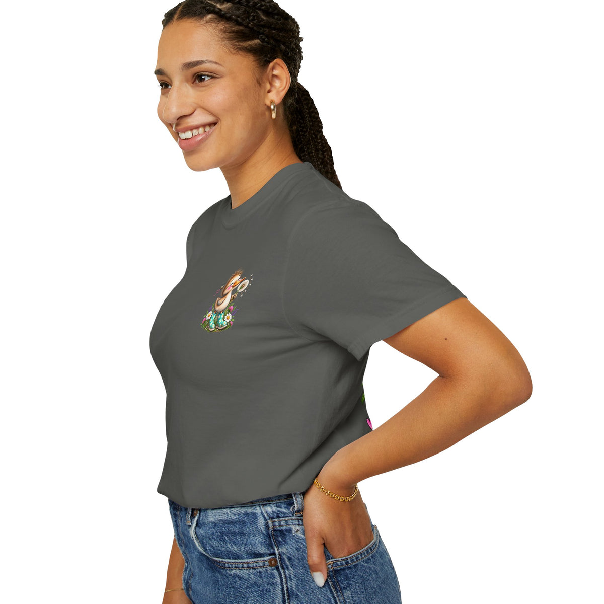 Waddle in His Joy Comfort Colors® Faith Tee | 1 Thessalonians 5:16 KJV