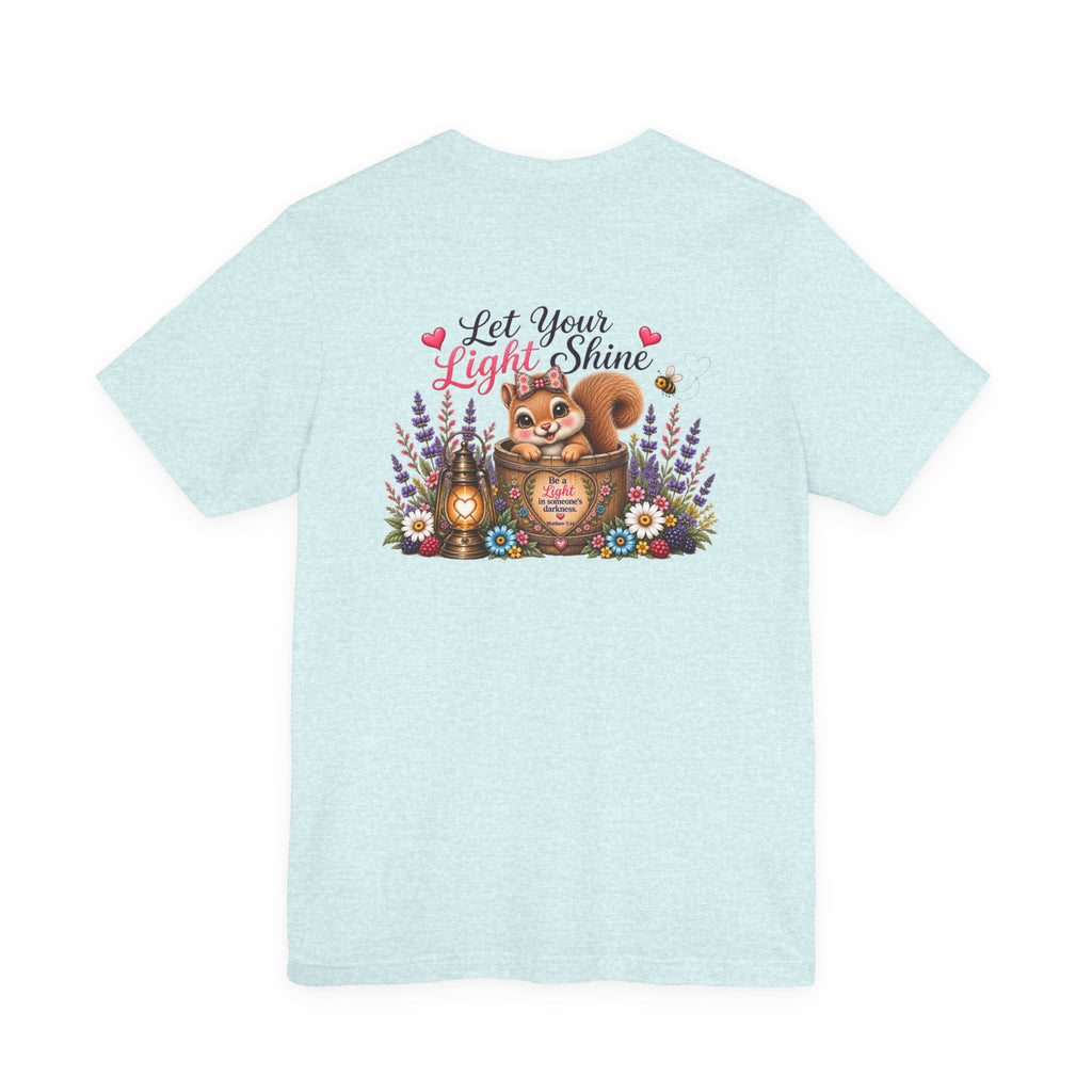 Let Your Light Shine Wildflower Tee | Matthew 5:14