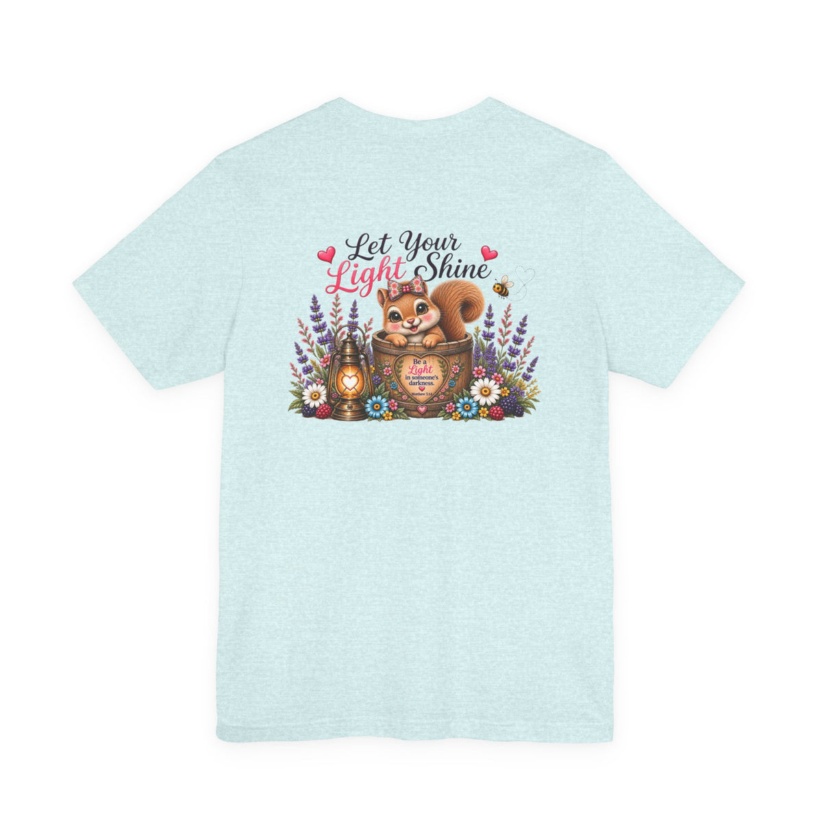Let Your Light Shine Wildflower Tee | Matthew 5:14