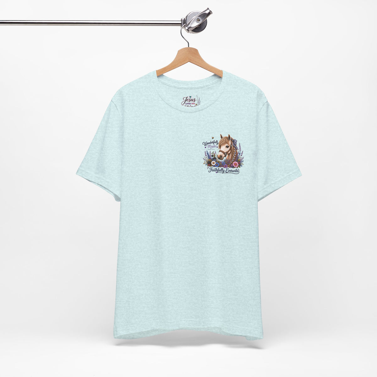Wonderfully Made • Stand Out for His Glory Horse Tee | Psalm 139:14
