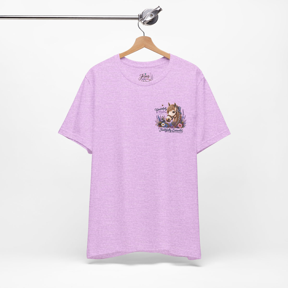 Wonderfully Made • Stand Out for His Glory Horse Tee | Psalm 139:14