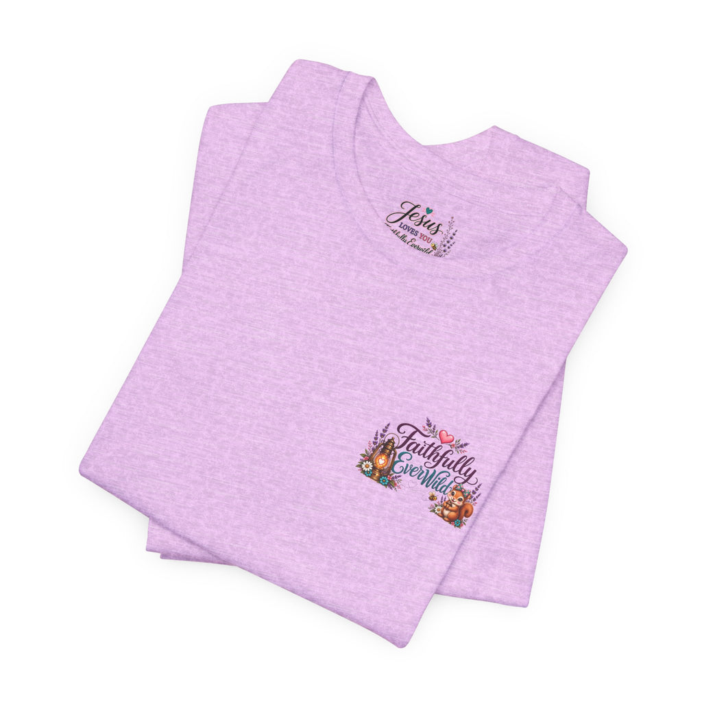 Let Your Light Shine Wildflower Tee | Matthew 5:14