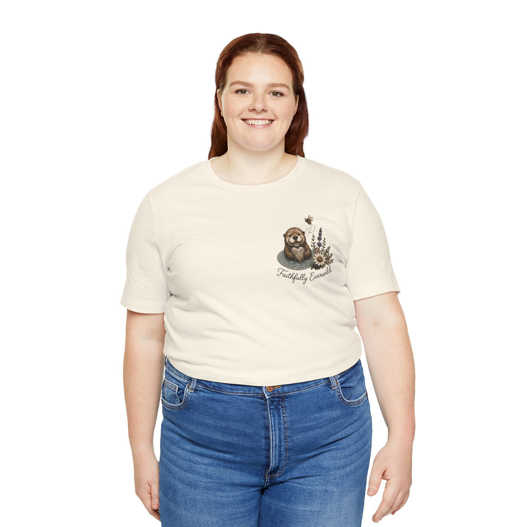My Favorite Rock Otter Faith Shirt – Psalm 18:2 KJV