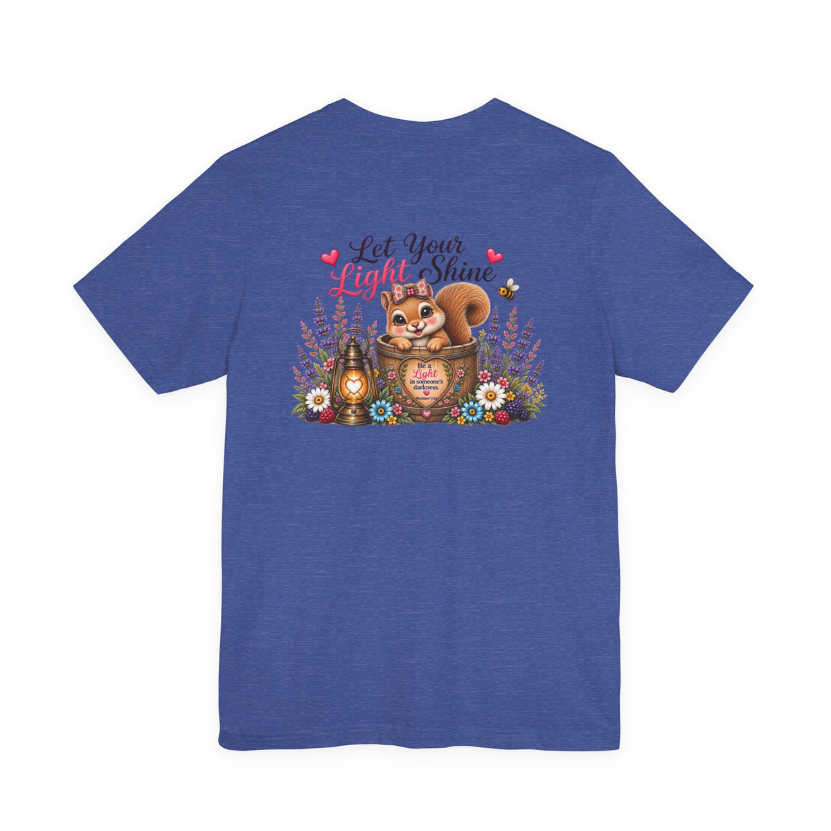 Let Your Light Shine Wildflower Tee | Matthew 5:14