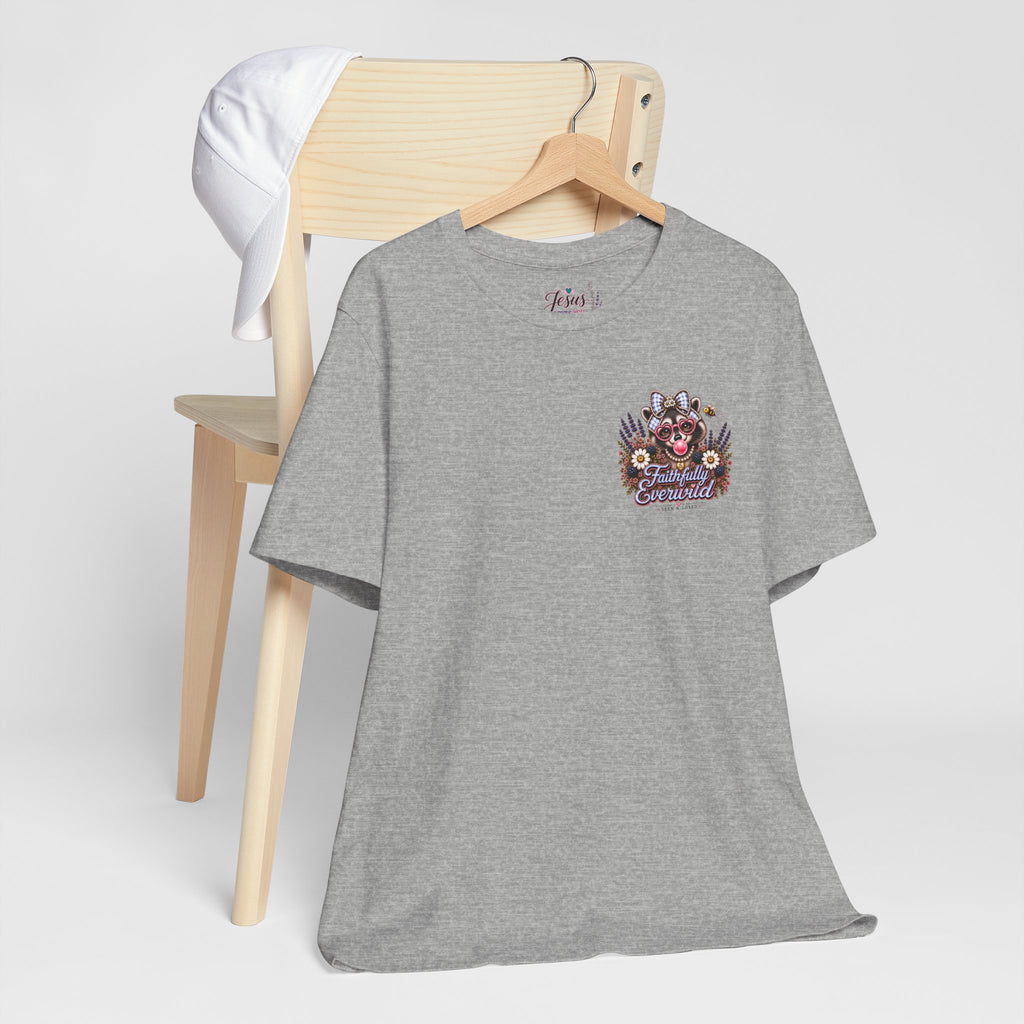 Wonderfully Made Raccoon Tee • Stand Out for His Glory | Psalm 139:14