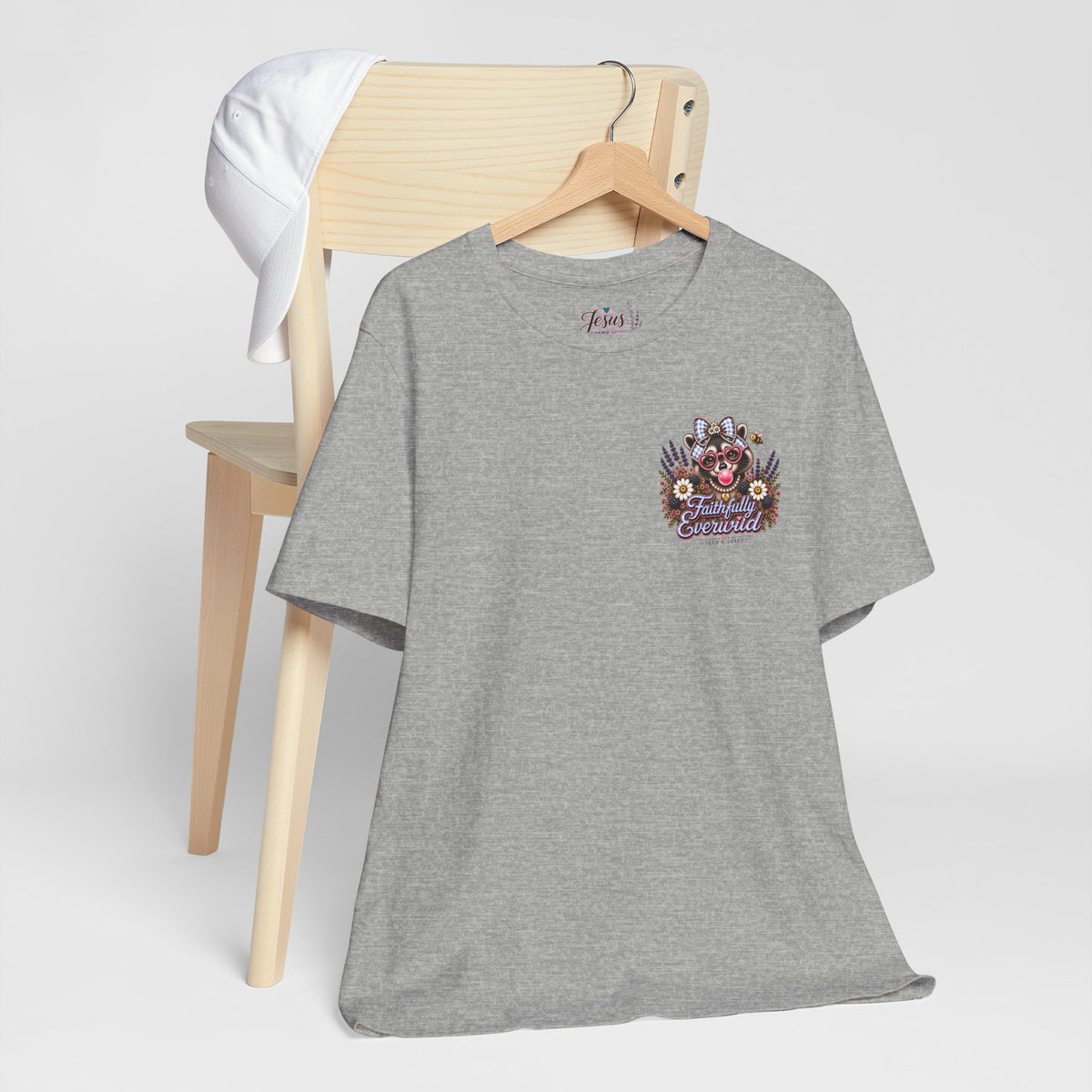 Wonderfully Made Raccoon Tee • Stand Out for His Glory | Psalm 139:14