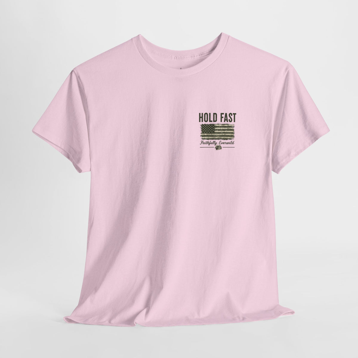 Never Give Up the Fight – Hold Fast Men’s Graphic Tee – Hebrews 10:23