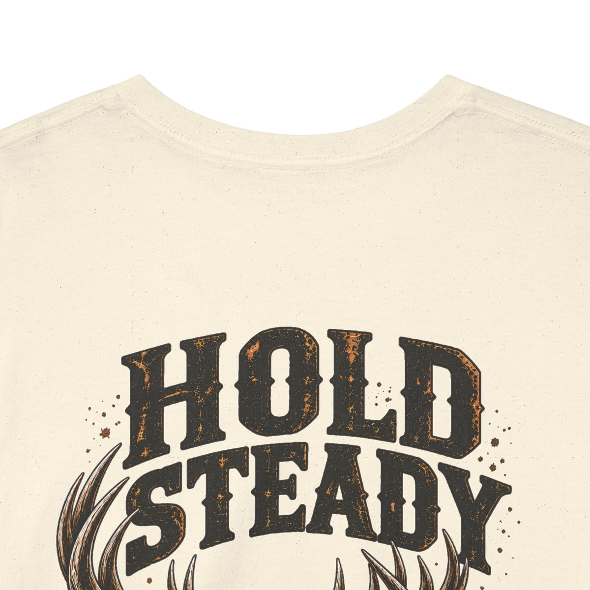 Hold Steady Bow Hunting Tee | Psalm 31:24