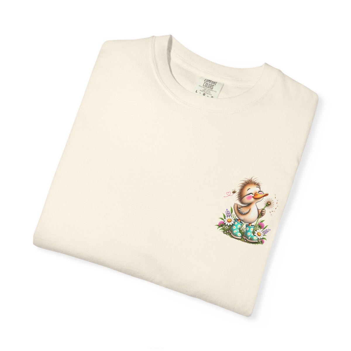 Waddle in His Joy Comfort Colors® Faith Tee | 1 Thessalonians 5:16 KJV