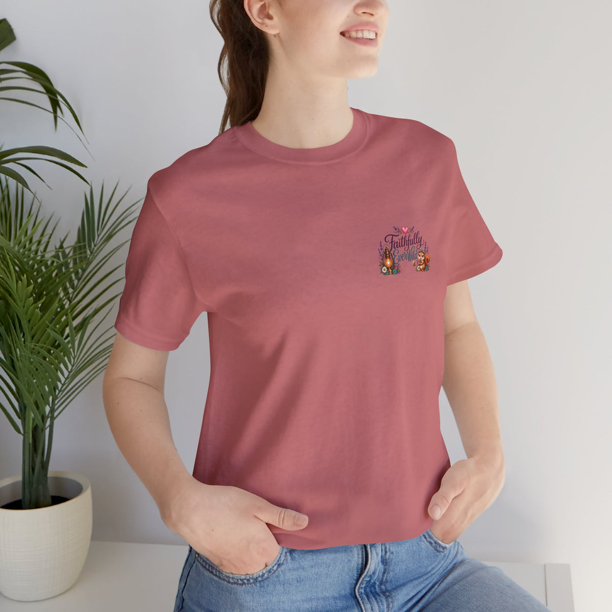 Let Your Light Shine Wildflower Tee | Matthew 5:14