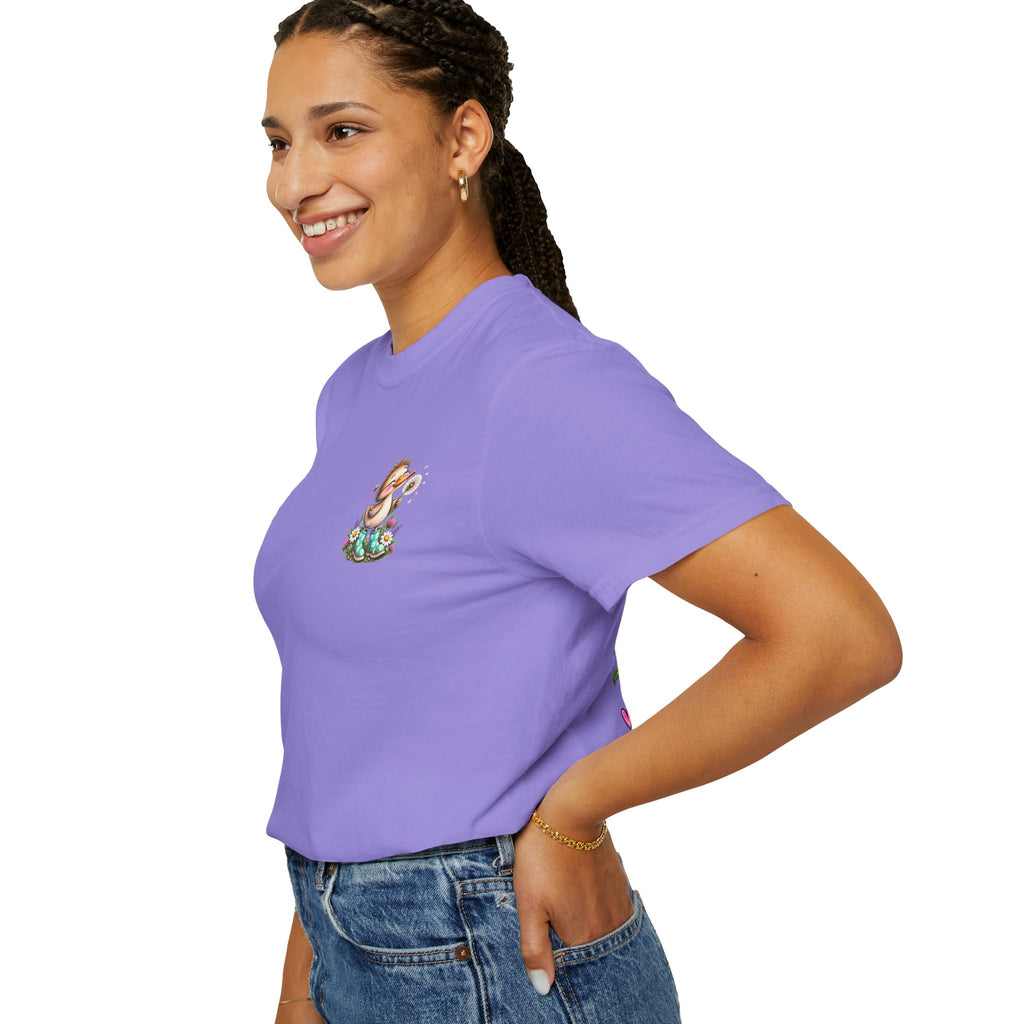 Waddle in His Joy Comfort Colors® Faith Tee | 1 Thessalonians 5:16 KJV