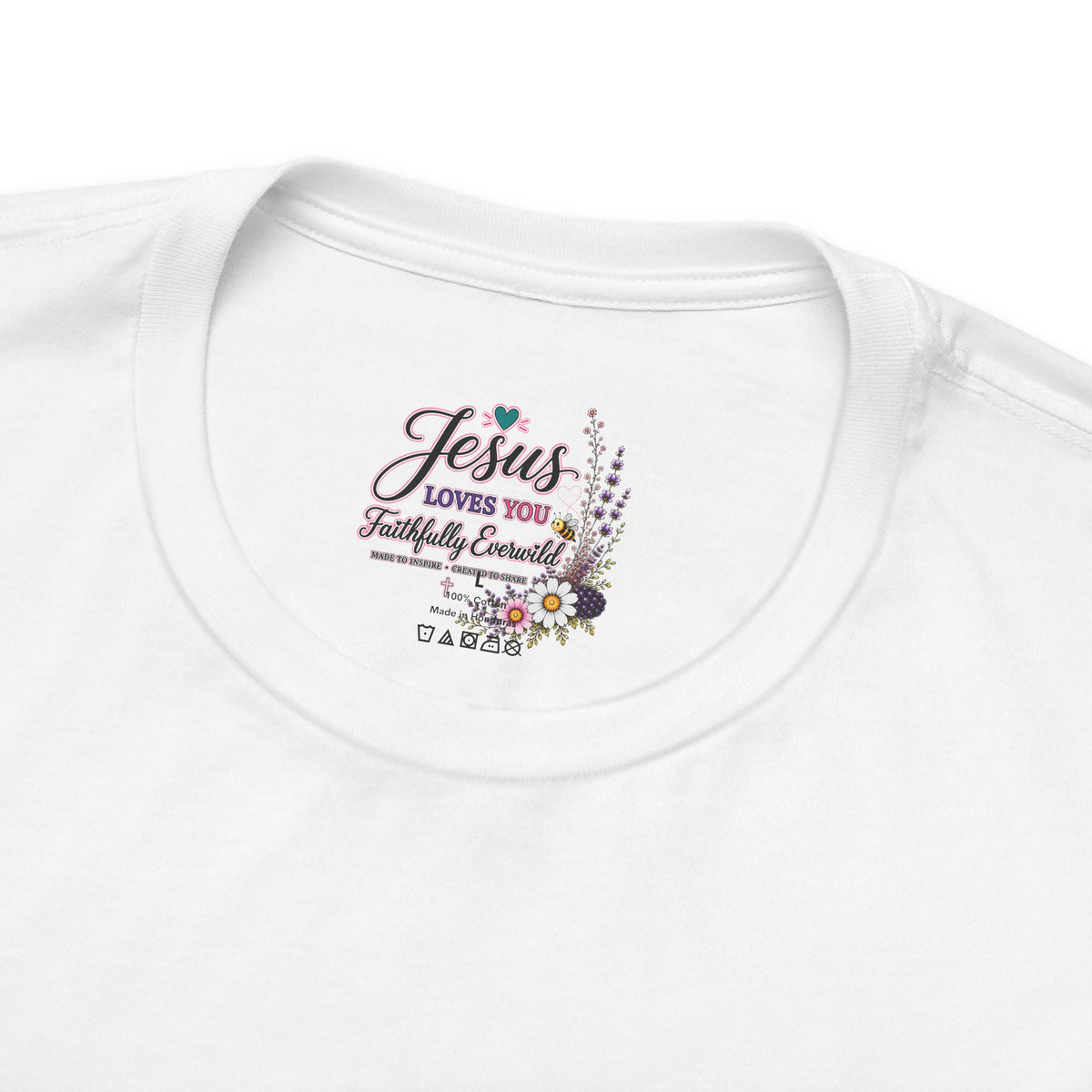 Mushrooms Can Grow Through The Mess Tee | Romans 5:3-4 Faith Shirt