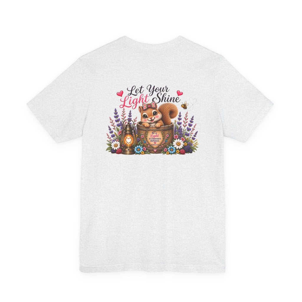 Let Your Light Shine Wildflower Tee | Matthew 5:14