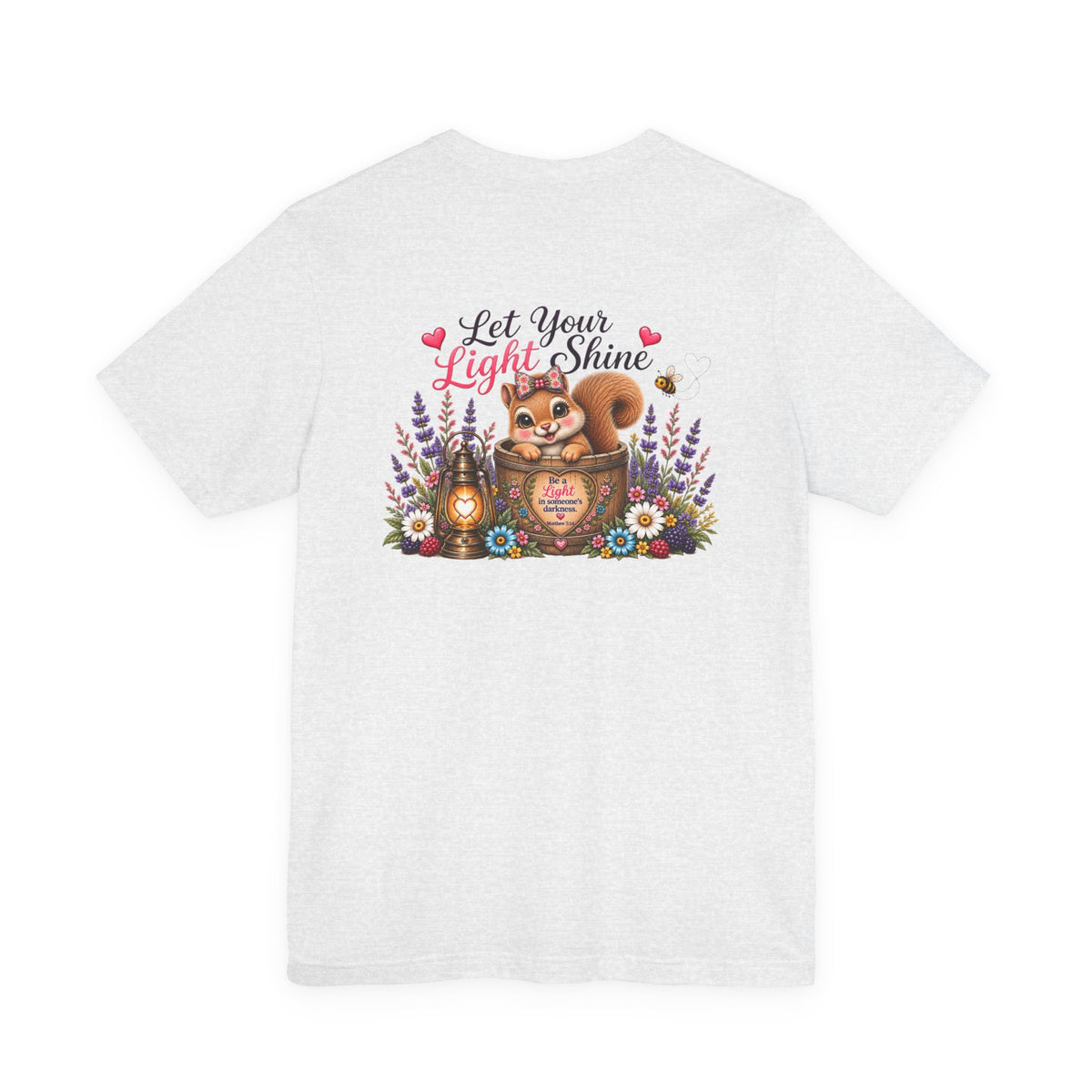Let Your Light Shine Wildflower Tee | Matthew 5:14