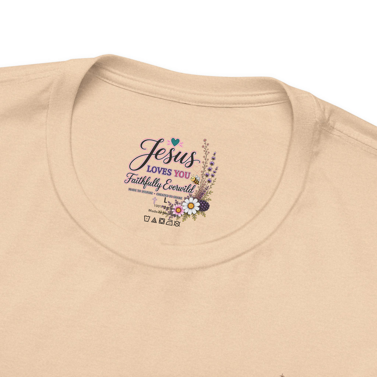Why Fit In? God Made You to Stand Out Faith Tee