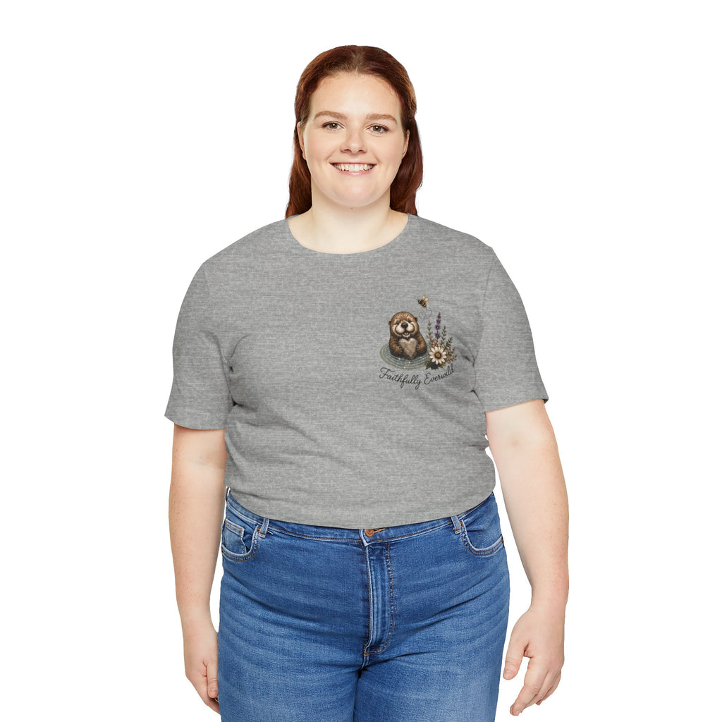 My Favorite Rock Otter Faith Shirt – Psalm 18:2 KJV