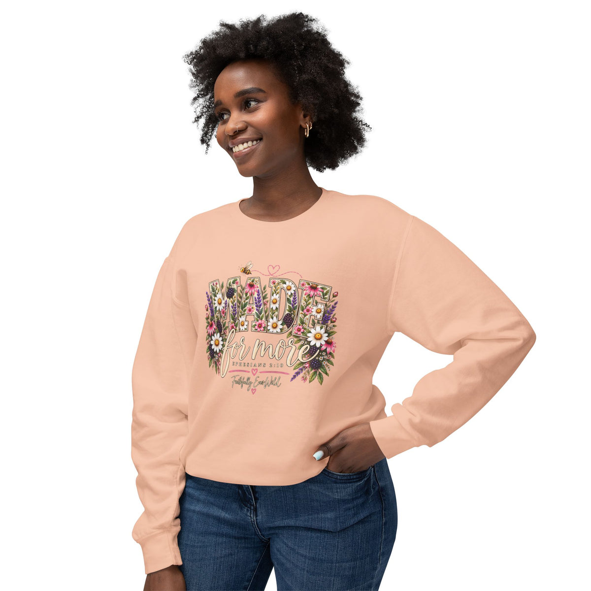 Made for More Lightweight Crewneck Sweatshirt | Ephesians 2:10