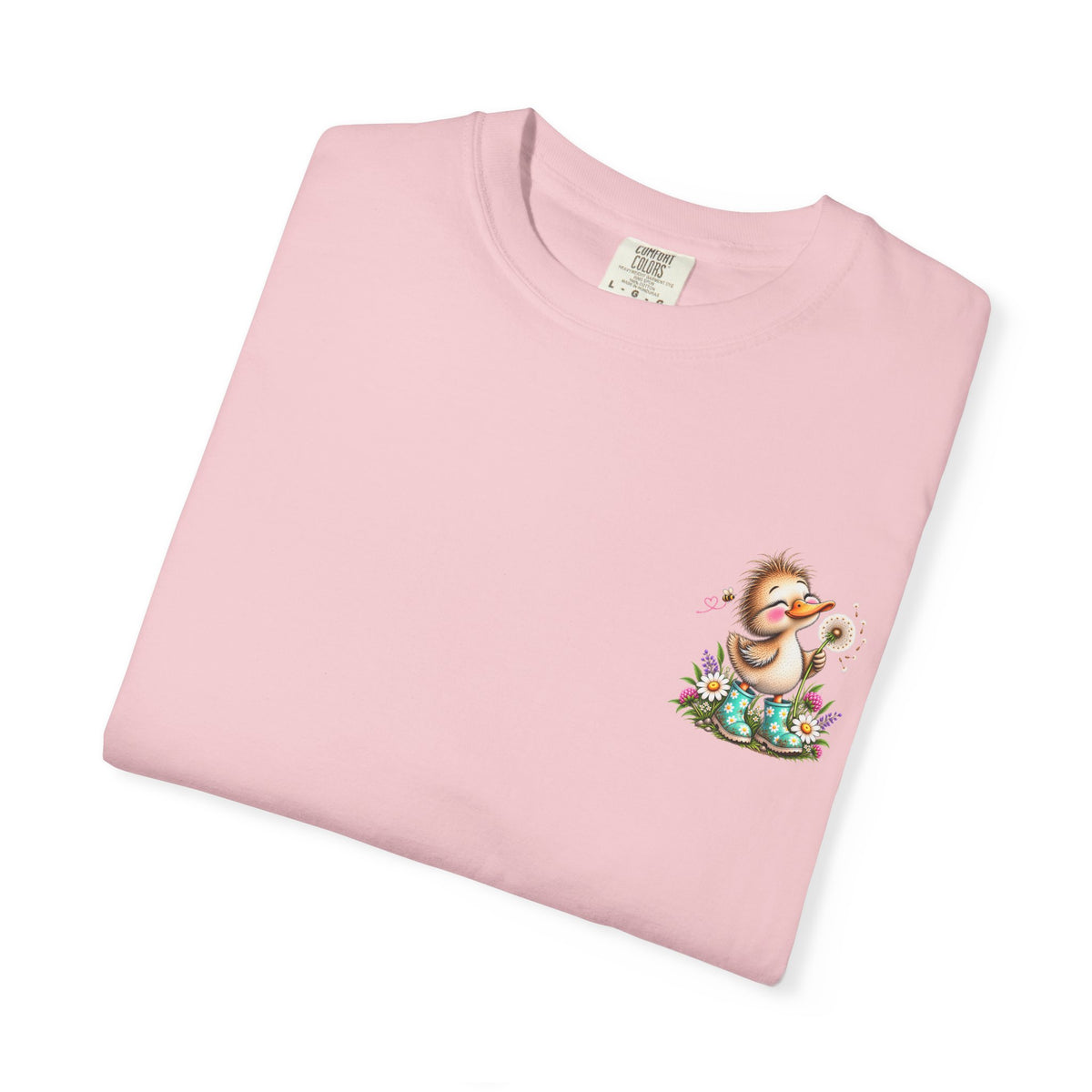 Waddle in His Joy Comfort Colors® Faith Tee | 1 Thessalonians 5:16 KJV
