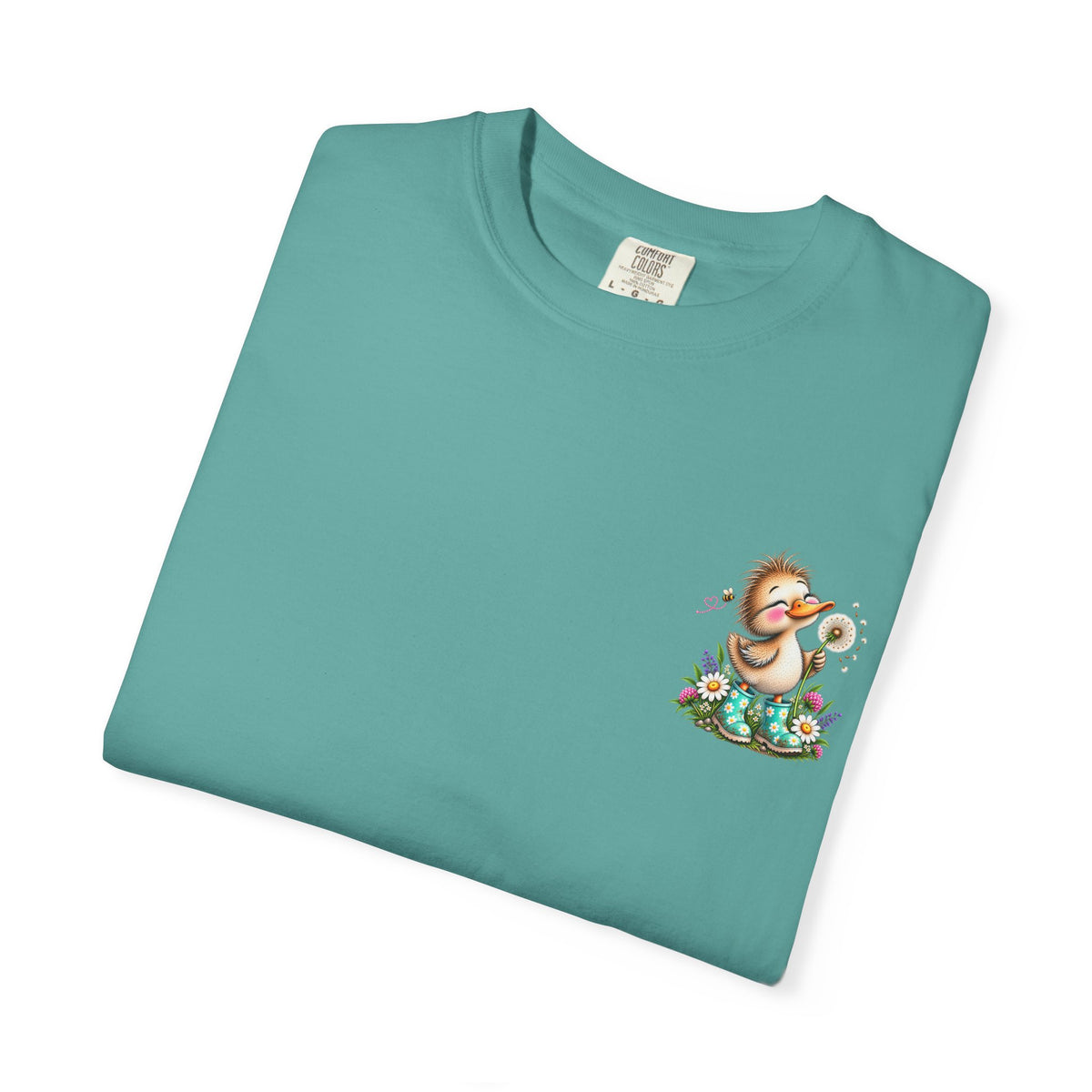 Waddle in His Joy Comfort Colors® Faith Tee | 1 Thessalonians 5:16 KJV