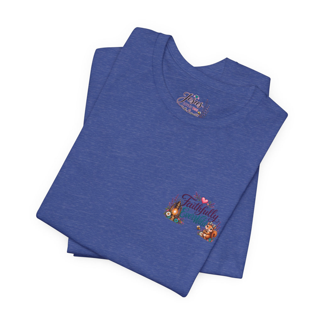 Let Your Light Shine Wildflower Tee | Matthew 5:14