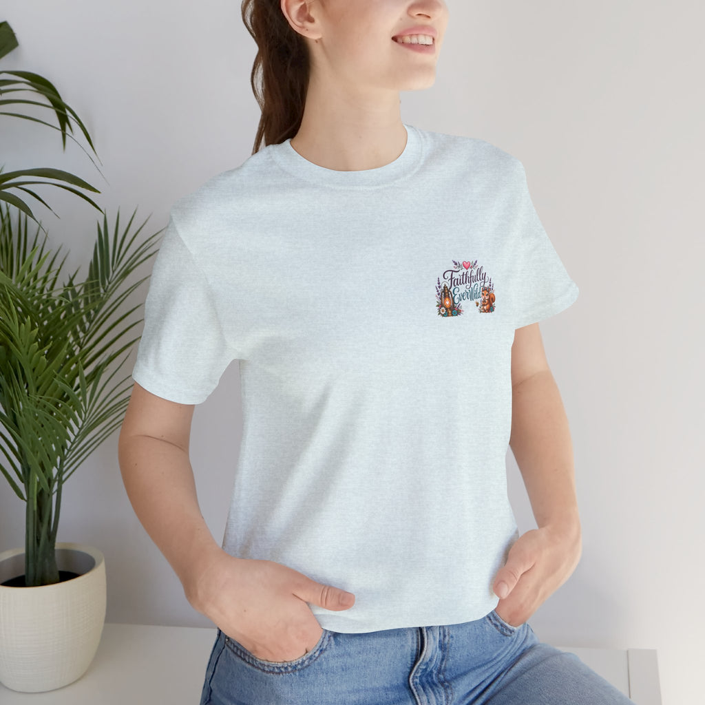 Let Your Light Shine Wildflower Tee | Matthew 5:14
