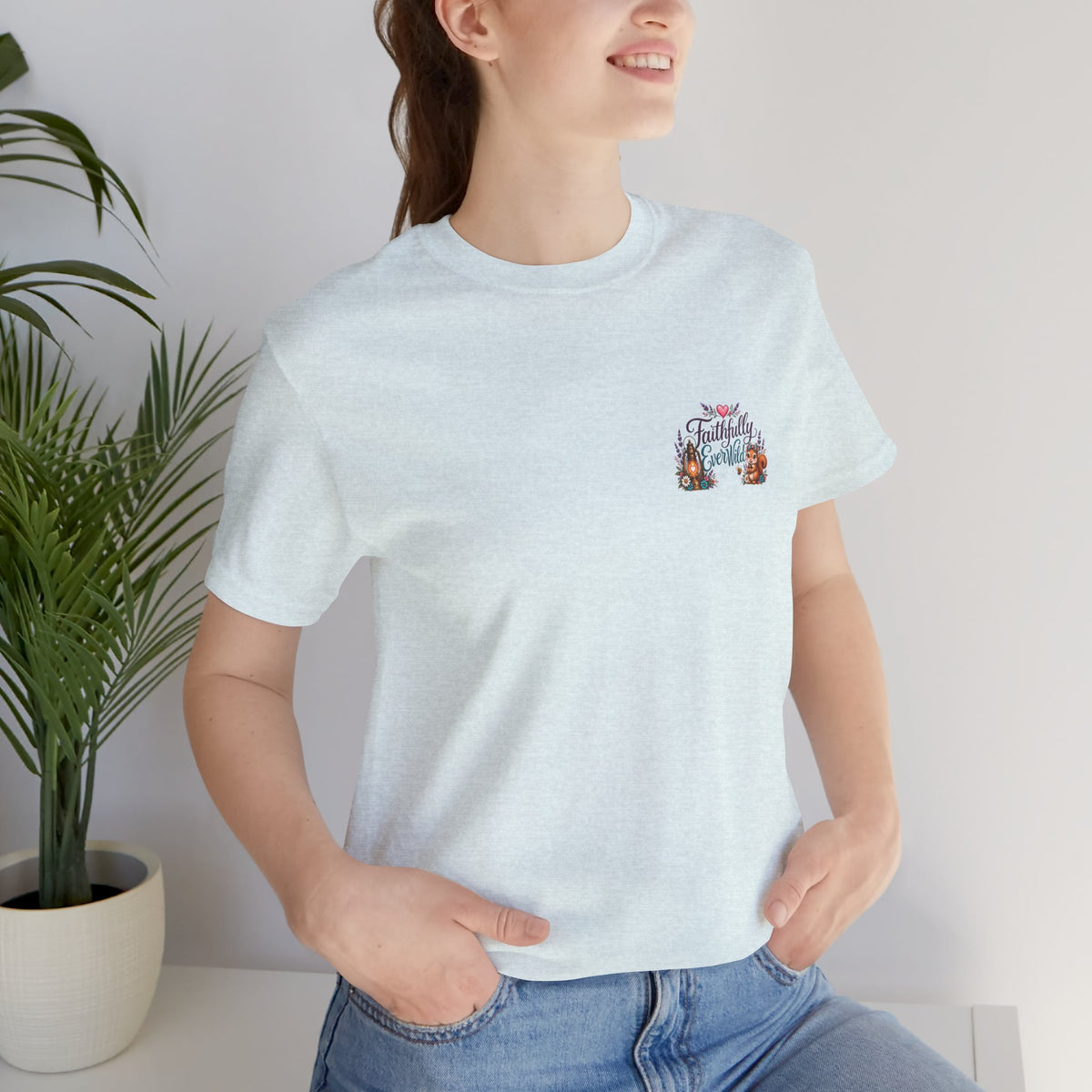 Let Your Light Shine Wildflower Tee | Matthew 5:14