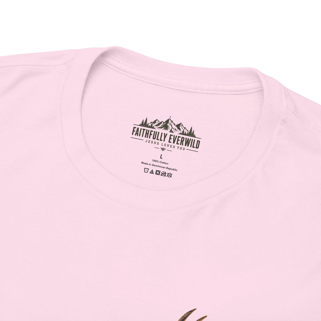 Hold Steady Bow Hunting Tee | Psalm 31:24