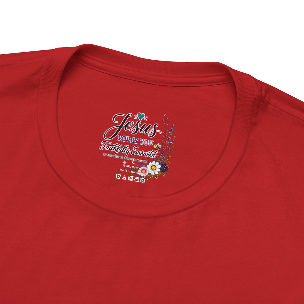 Mushrooms Can Grow Through The Mess Tee | Romans 5:3-4 Faith Shirt