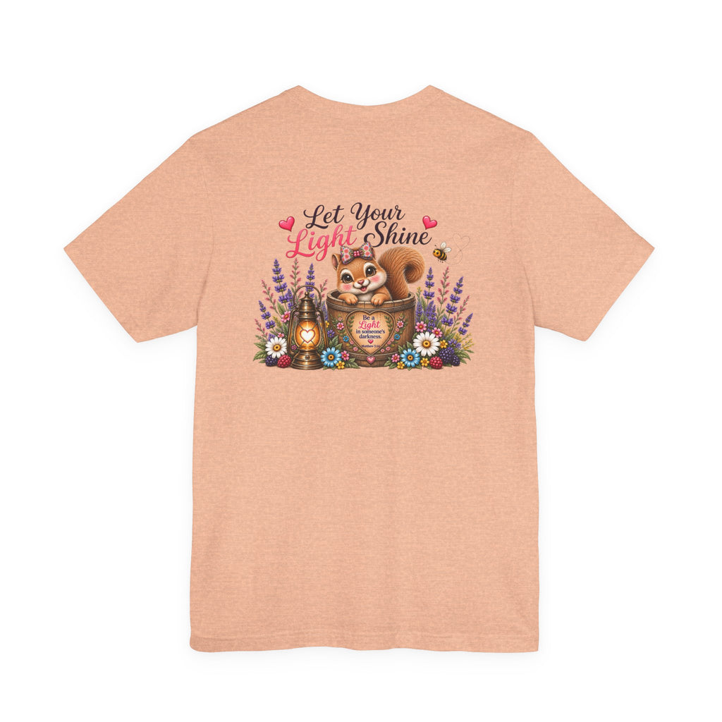 Let Your Light Shine Wildflower Tee | Matthew 5:14