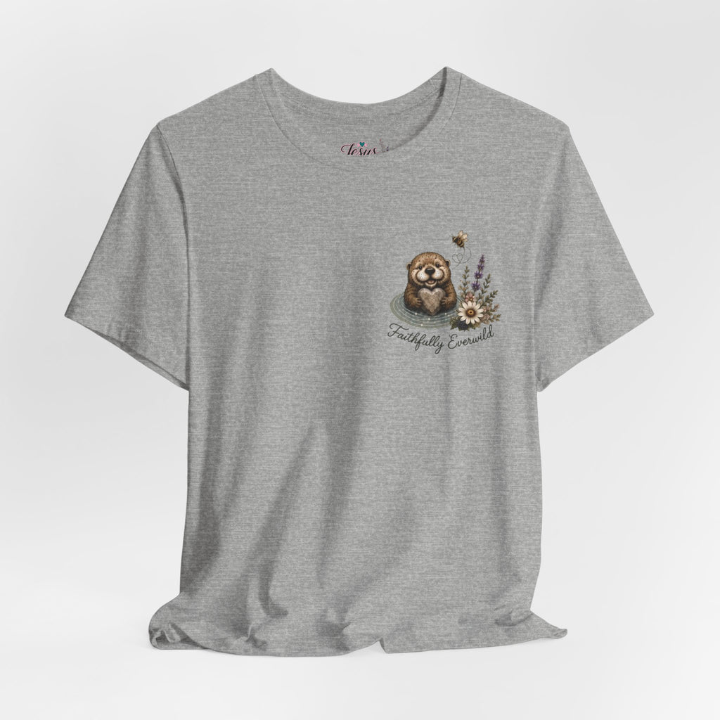 My Favorite Rock Otter Faith Shirt – Psalm 18:2 KJV