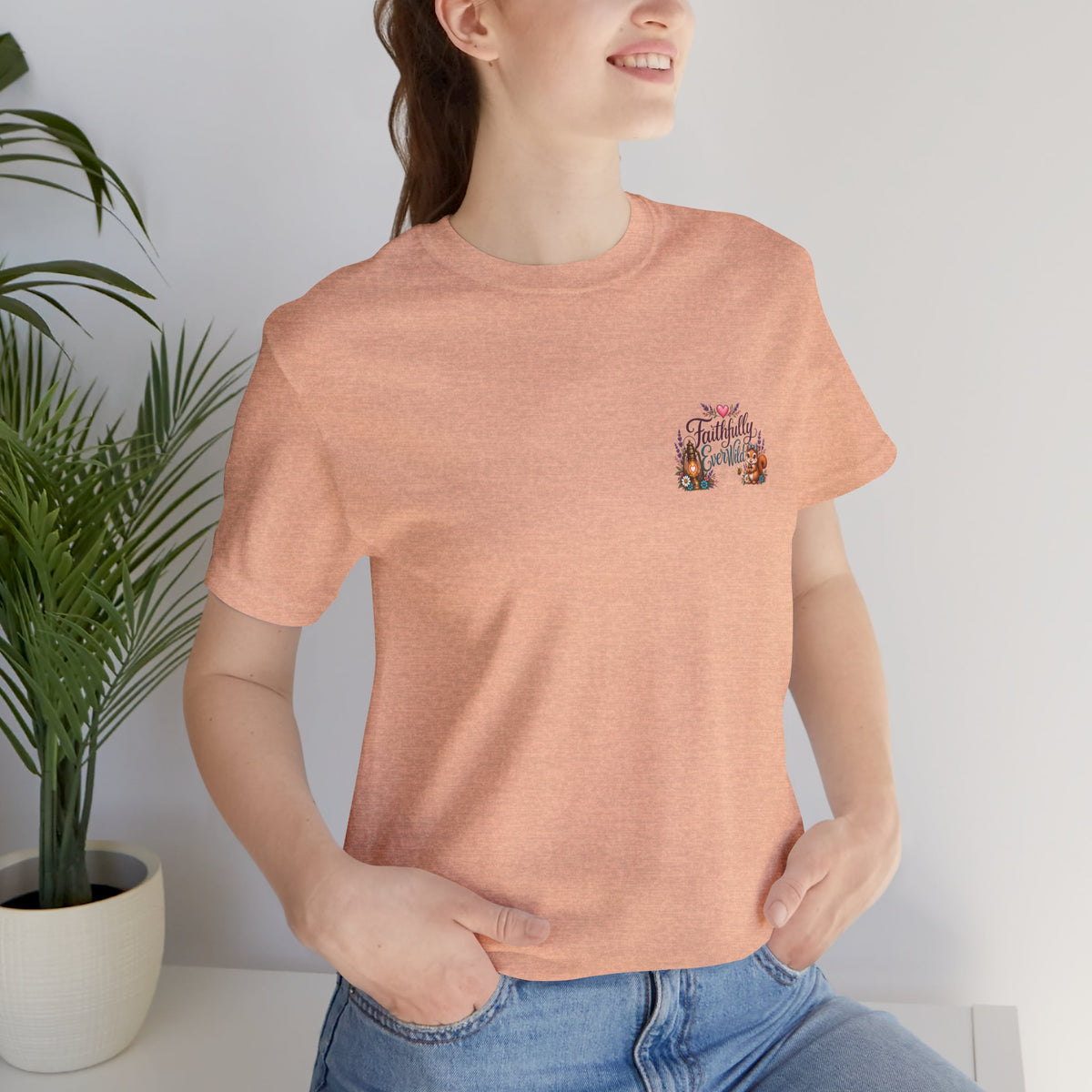 Let Your Light Shine Wildflower Tee | Matthew 5:14